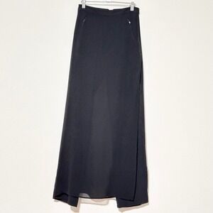 BCBGMAXAZRIA SETH Dress‎ Wrap Around Pants Black Size XXS